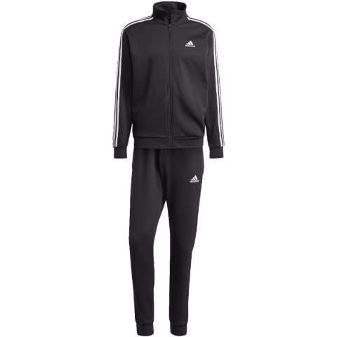 Dres męski adidas Basic 3-Stripes Fleece czarny IJ6067 Dres męski adidas Basic 3-Stripes Fleece czarny IJ6067