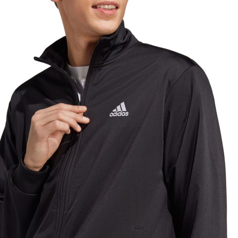 Dres męski adidas Linear Logo Tricot Track Suit czarny IC6775 Dres męski adidas Linear Logo Tricot Track Suit czarny IC6775