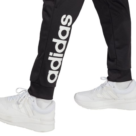 Dres męski adidas Linear Logo Tricot Track Suit czarny IC6775 Dres męski adidas Linear Logo Tricot Track Suit czarny IC6775
