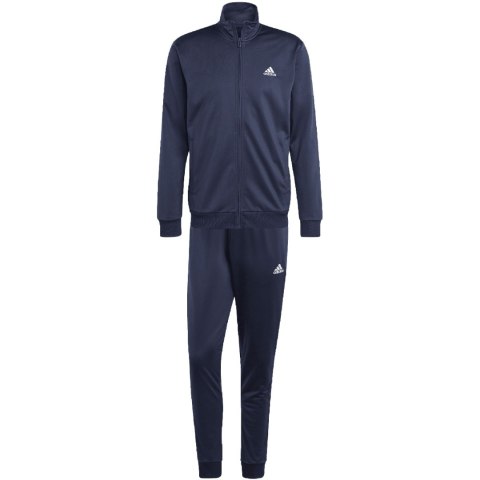 Dres męski adidas Linear Logo Tricot Track Suit granatowy HZ2219 Dres męski adidas Linear Logo Tricot Track Suit granatowy HZ2219