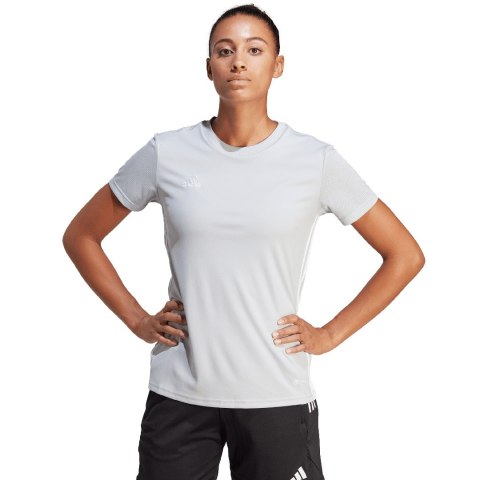 Koszulka damska adidas Tabela 23 Jersey szara IA9151 Koszulka damska adidas Tabela 23 Jersey szara IA9151