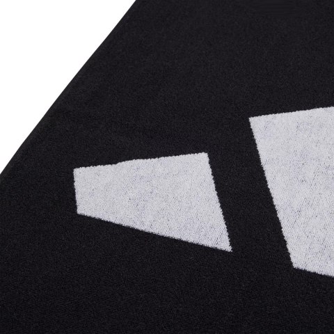 Ręcznik adidas 3BAR L czarno-biały IU1289 Ręcznik adidas 3BAR L czarno-biały IU1289