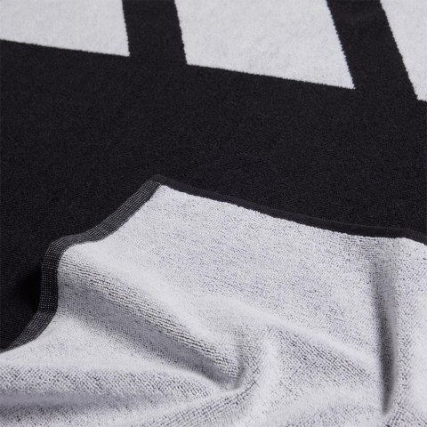 Ręcznik adidas 3BAR L czarno-biały IU1289 Ręcznik adidas 3BAR L czarno-biały IU1289