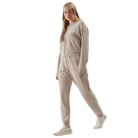Bluza damska 4F F1002 beżowa 4FWSS24TSWSF1002 83S Bluza damska 4F F1002 beżowa 4FWSS24TSWSF1002 83S