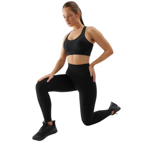 Legginsy damskie 4F FNK F231 głęboka czerń 4FWSS24TFTIF231 20S Legginsy damskie 4F FNK F231 głęboka czerń 4FWSS24TFTIF231 20S