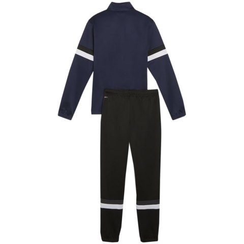 Dres dla dzieci Puma Team Rise granatowo-czarny 658655 06 Dres dla dzieci Puma Team Rise granatowo-czarny 658655 06