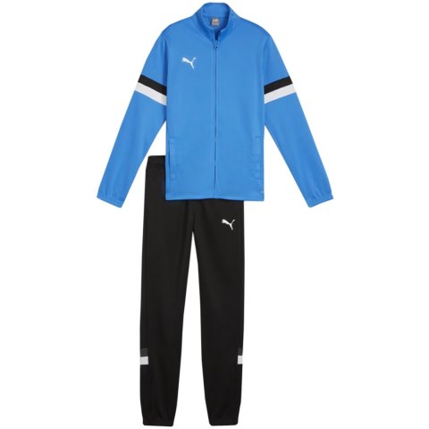 Dres dla dzieci Puma Team Rise niebiesko-czarny 658655 02 Dres dla dzieci Puma Team Rise niebiesko-czarny 658655 02