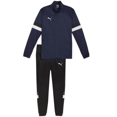 Dres męski Puma Team Rise granatowo-czarny 658653 06 Dres męski Puma Team Rise granatowo-czarny 658653 06