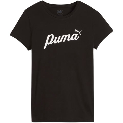Koszulka damska Puma ESS+Script czarna 679315 01 Koszulka damska Puma ESS+Script czarna 679315 01