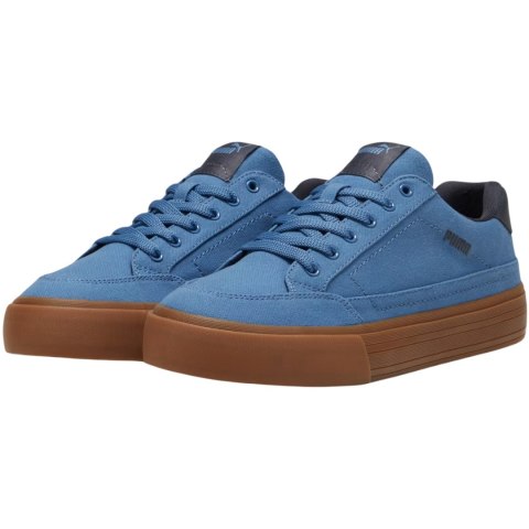 Buty dla dzieci Puma Court Classic niebieskie 395020 09 Buty dla dzieci Puma Court Classic niebieskie 395020 09