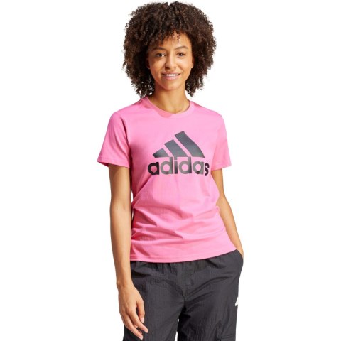 Koszulka damska adidas Loungewear Essentials Logo Tee różowa IR5413 Koszulka damska adidas Loungewear Essentials Logo Tee różowa IR5413