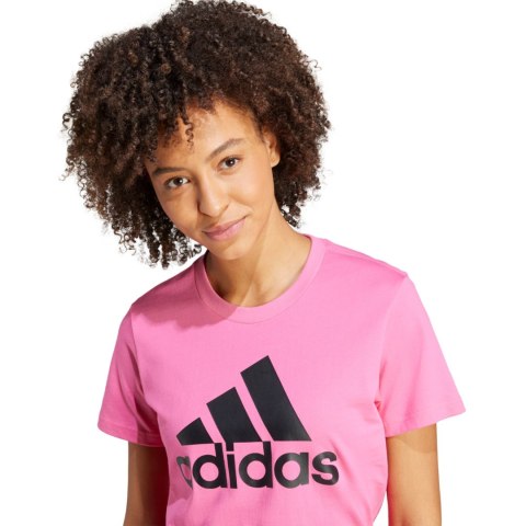 Koszulka damska adidas Loungewear Essentials Logo Tee różowa IR5413 Koszulka damska adidas Loungewear Essentials Logo Tee różowa IR5413