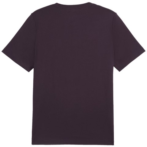 Koszulka męska Puma Essential Logo Tee ciemny fiolet 586667 18 Koszulka męska Puma Essential Logo Tee ciemny fiolet 586667 18
