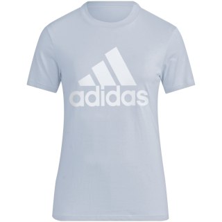 Koszulka damska adidas Loungewear Essentials Logo Tee jasnoniebieska IR5408
