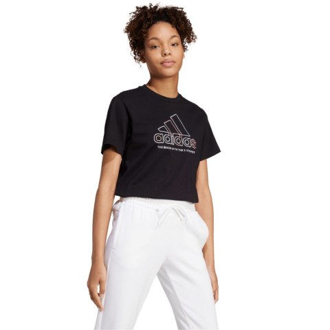 Koszulka damska adidas Xpress Logo czarna IW5161 Koszulka damska adidas Xpress Logo czarna IW5161