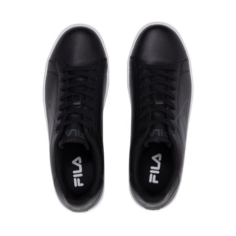 Buty męskie Fila Courtbay Logo czarno-białe FFM0364 83036 Buty męskie Fila Courtbay Logo czarno-białe FFM0364 83036
