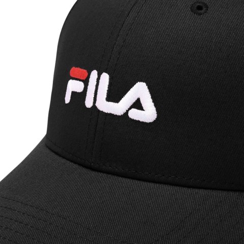 Czapka z daszkiem Fila Brasov 6 czarna FCU0019 80010 Czapka z daszkiem Fila Brasov 6 czarna FCU0019 80010