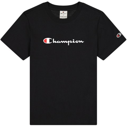 Koszulka damska Champion SS Tee czarna 117534 KK001 Koszulka damska Champion SS Tee czarna 117534 KK001