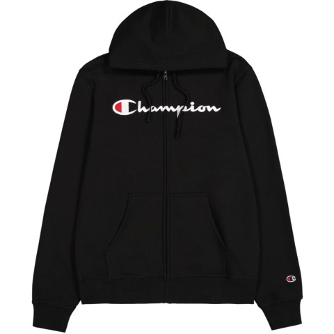 Bluza męska Champion Full Zip Hoodie czarna 220255 KK001