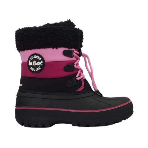 Buty dla dzieci Lee Cooper czarno-różowe LCJ-24-44-2855K Buty dla dzieci Lee Cooper czarno-różowe LCJ-24-44-2855K