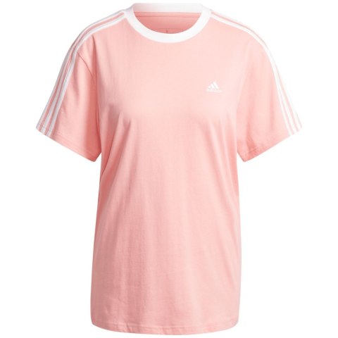 Koszulka damska adidas Essentials 3-Stripes Tee różowa IY1698 Koszulka damska adidas Essentials 3-Stripes Tee różowa IY1698