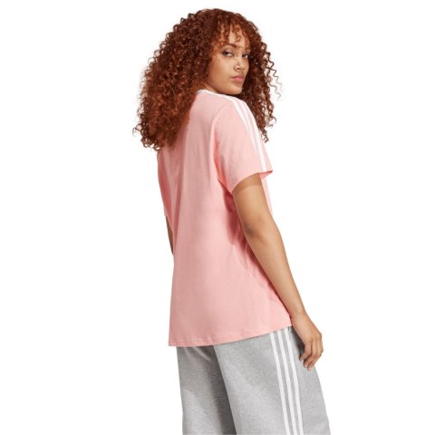Koszulka damska adidas Essentials 3-Stripes Tee różowa IY1698 Koszulka damska adidas Essentials 3-Stripes Tee różowa IY1698