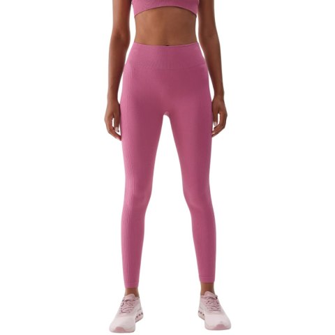 Legginsy damskie 4F F278 ciemny róż 4FWAW24TFTIF278 53S Legginsy damskie 4F F278 ciemny róż 4FWAW24TFTIF278 53S
