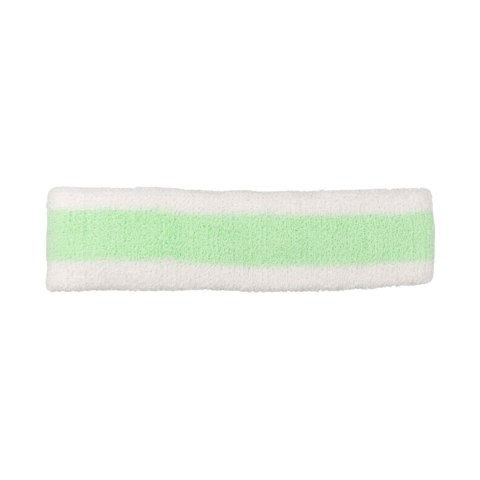 Opaska na głowę Nike Swoosh biało-zielona N0001544117OS Opaska na głowę Nike Swoosh biało-zielona N0001544117OS
