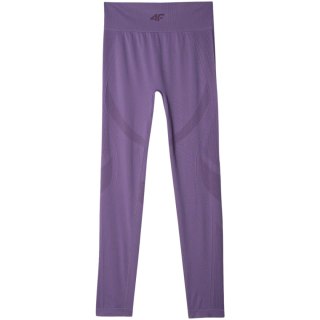 Bielizna termiczna bezszwowa damska 4F F157 fiolet 4FWAW24USEAF157 50S