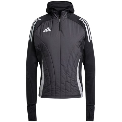 Bluza damska adidas Tiro 24 Competition Winterized czarno-szara IM9967 Bluza damska adidas Tiro 24 Competition Winterized czarno-szara IM9967