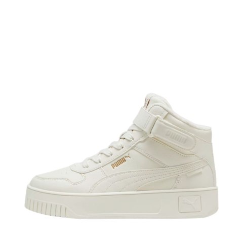Buty damskie Puma Carina Street Mid WTR kremowe 398050 02 Buty damskie Puma Carina Street Mid WTR kremowe 398050 02