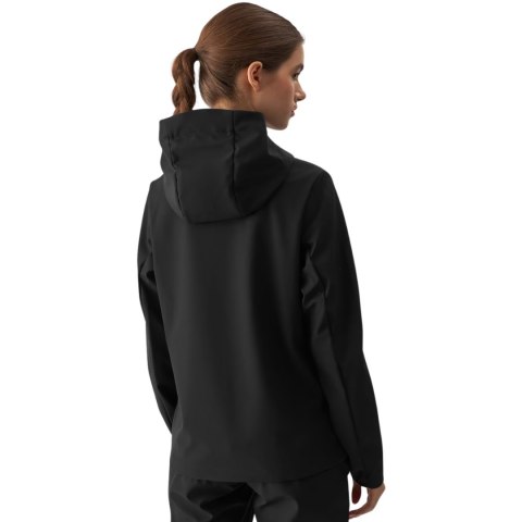 Kurtka damska softshell 4F F285 głęboka czerń 4FWAW24TSOFF285 20S Kurtka damska softshell 4F F285 głęboka czerń 4FWAW24TSOFF285 20S
