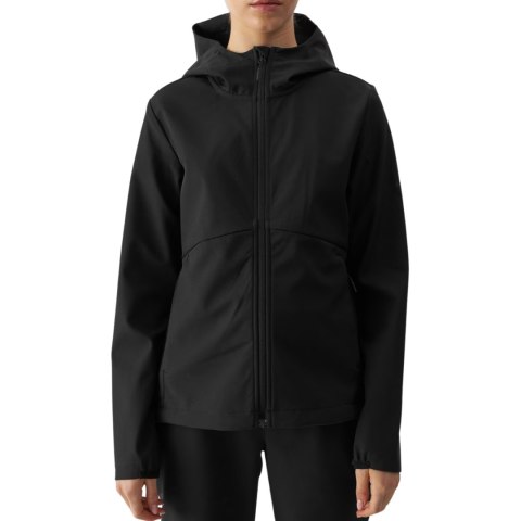 Kurtka damska softshell 4F F285 głęboka czerń 4FWAW24TSOFF285 20S Kurtka damska softshell 4F F285 głęboka czerń 4FWAW24TSOFF285 20S