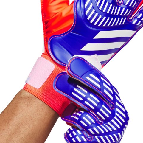 Rękawice bramkarskie adidas Predator Training Goalkeeper fioletowo-pomarańczowe IX3870 Rękawice bramkarskie adidas Predator Training Goalkeeper fioletowo-pomarańczowe IX3870