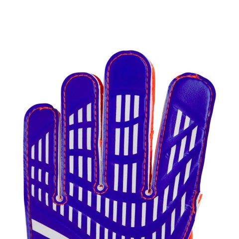 Rękawice bramkarskie dla dzieci adidas Predator Training Goalkeeper fioletowo-pomarańczowe IX3872 Rękawice bramkarskie dla dzieci adidas Predator Training Goalkeeper fioletowo-pomarańczowe IX3872
