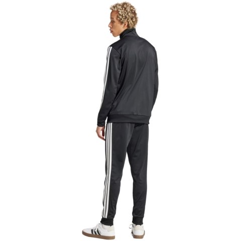 Dres męski adidas Sportswear Basic 3-Stripes Tricot czarny JI8858 Dres męski adidas Sportswear Basic 3-Stripes Tricot czarny JI8858