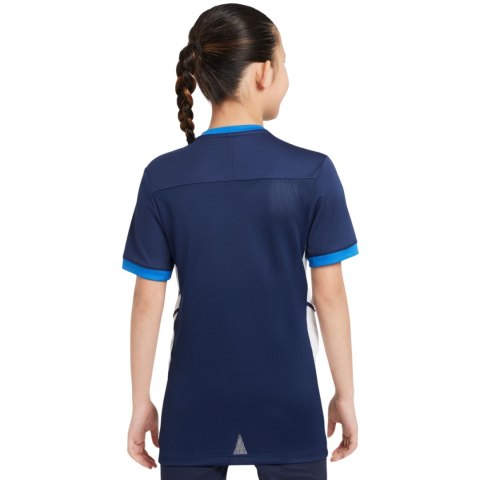 Koszulka dla dzieci Nike Dri-Fit Academy 25 SS granatowa FZ9758 410 Koszulka dla dzieci Nike Dri-Fit Academy 25 SS granatowa FZ9758 410
