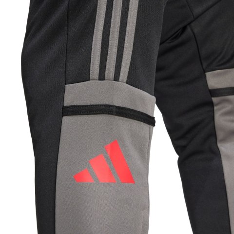 Spodnie męskie adidas Squadra 25 Training czarno-szare JD1625 Spodnie męskie adidas Squadra 25 Training czarno-szare JD1625