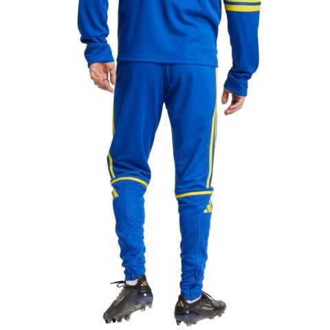 Spodnie męskie adidas Squadra 25 Training niebiesko-żółte JP3152 Spodnie męskie adidas Squadra 25 Training niebiesko-żółte JP3152
