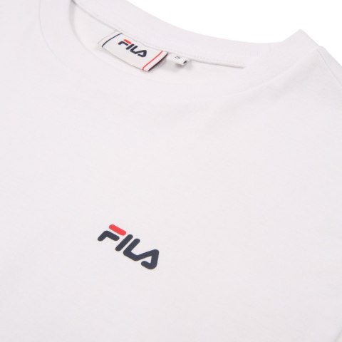 Koszulka damska Fila Lignano biała FAW1053 10001 Koszulka damska Fila Lignano biała FAW1053 10001