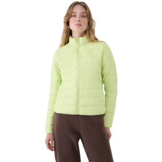 Kurtka damska puchowa 4F F533 soczysta zieleń 4FWSS25TDJAF533 45S