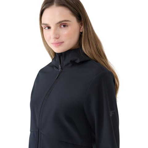 Kurtka damska softshell 4F F320 głęboka czerń 4FWSS25TSOFF320 20S Kurtka damska softshell 4F F320 głęboka czerń 4FWSS25TSOFF320 20S