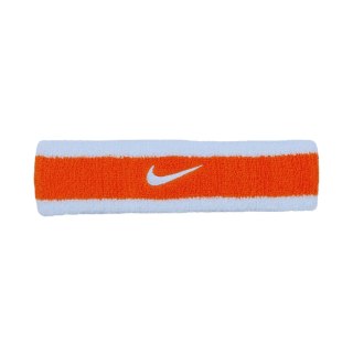 Opaska na głowę Nike Swoosh błękitno-pomarańczowa N0001544450