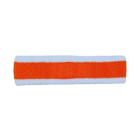 Opaska na głowę Nike Swoosh błękitno-pomarańczowa N0001544450 Opaska na głowę Nike Swoosh błękitno-pomarańczowa N0001544450