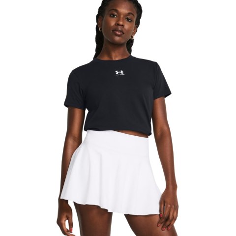 Koszulka damska Under Armour Rival Core SS czarna 1383648 001 Koszulka damska Under Armour Rival Core SS czarna 1383648 001