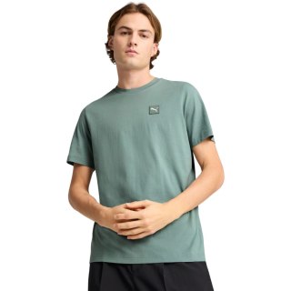 Koszulka męska Puma Ess Elevated Tee zielona 684726 30