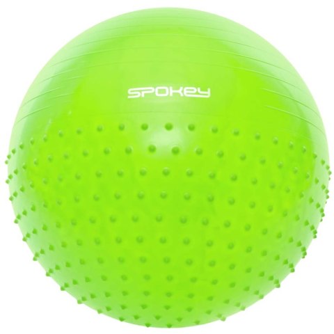 Piłka gimnastyczna Spokey Half Fit 65cm zielona 920939 Piłka gimnastyczna Spokey Half Fit 65cm zielona 920939