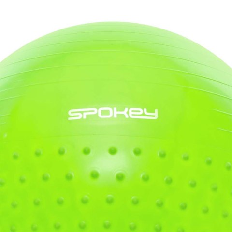 Piłka gimnastyczna Spokey Half Fit 65cm zielona 920939 Piłka gimnastyczna Spokey Half Fit 65cm zielona 920939