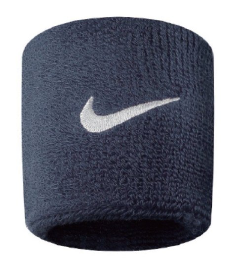Frotki na nadgarstek Nike Swoosh granatowe 2 szt. NN04416 Frotki na nadgarstek Nike Swoosh granatowe 2 szt. NN04416