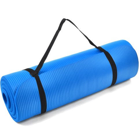 Mata Profit Fitness Pro NBR 180x60x1,5cm niebieska DK 2264 Mata Profit Fitness Pro NBR 180x60x1,5cm niebieska DK 2264
